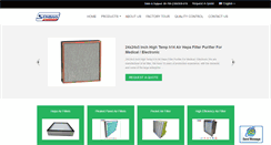 Desktop Screenshot of hepaair-filter.com
